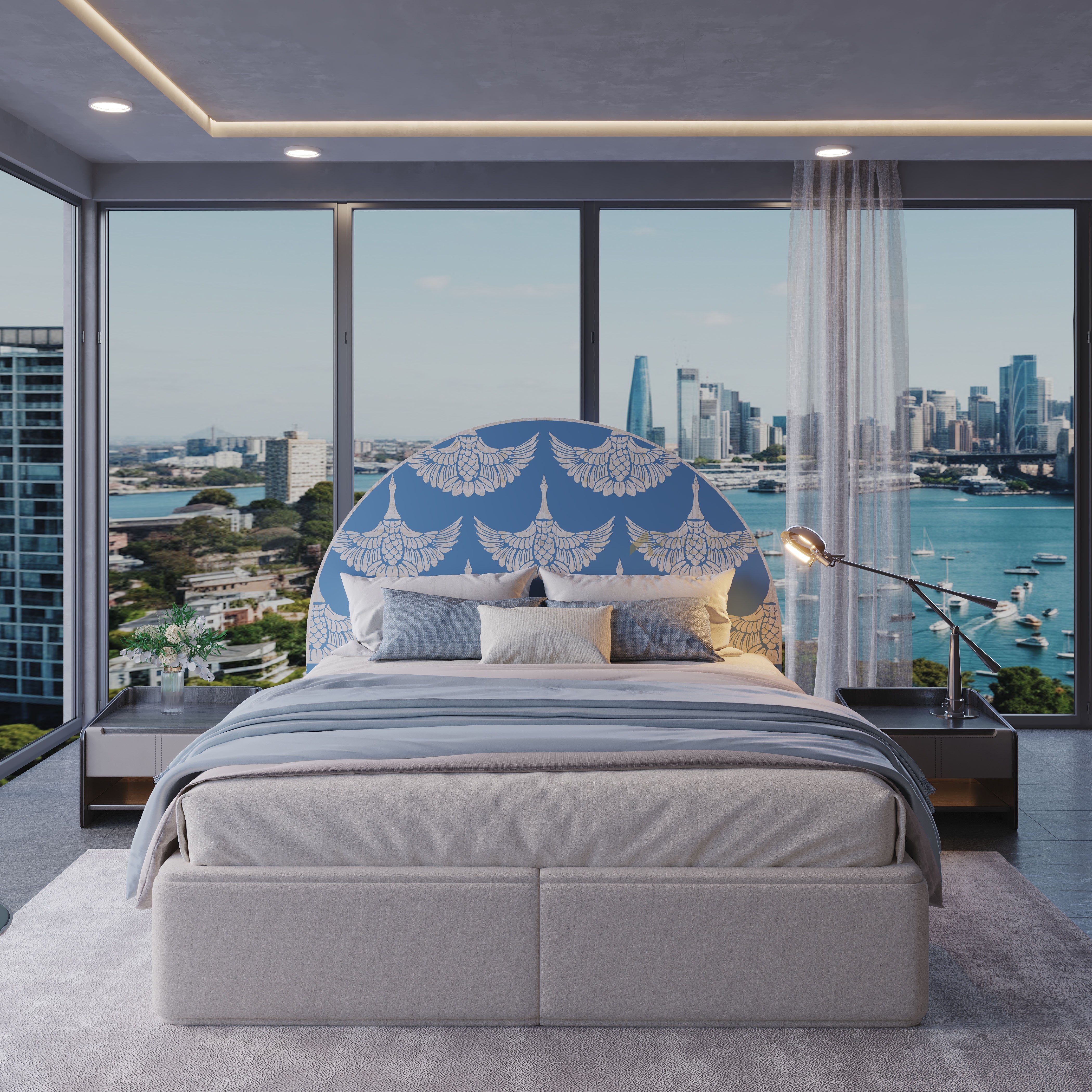 Bone Inlay Bedheads