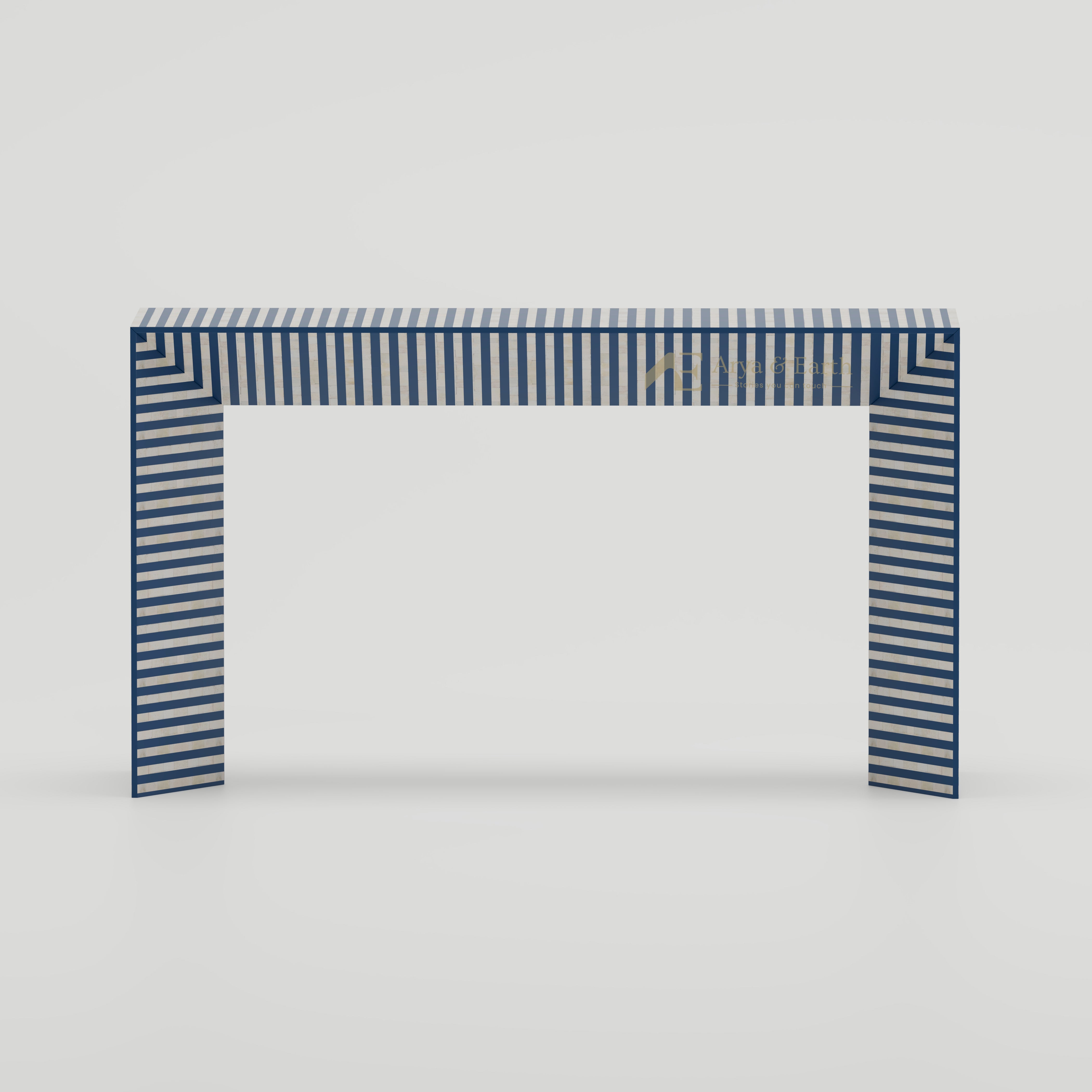 hampton style console table
