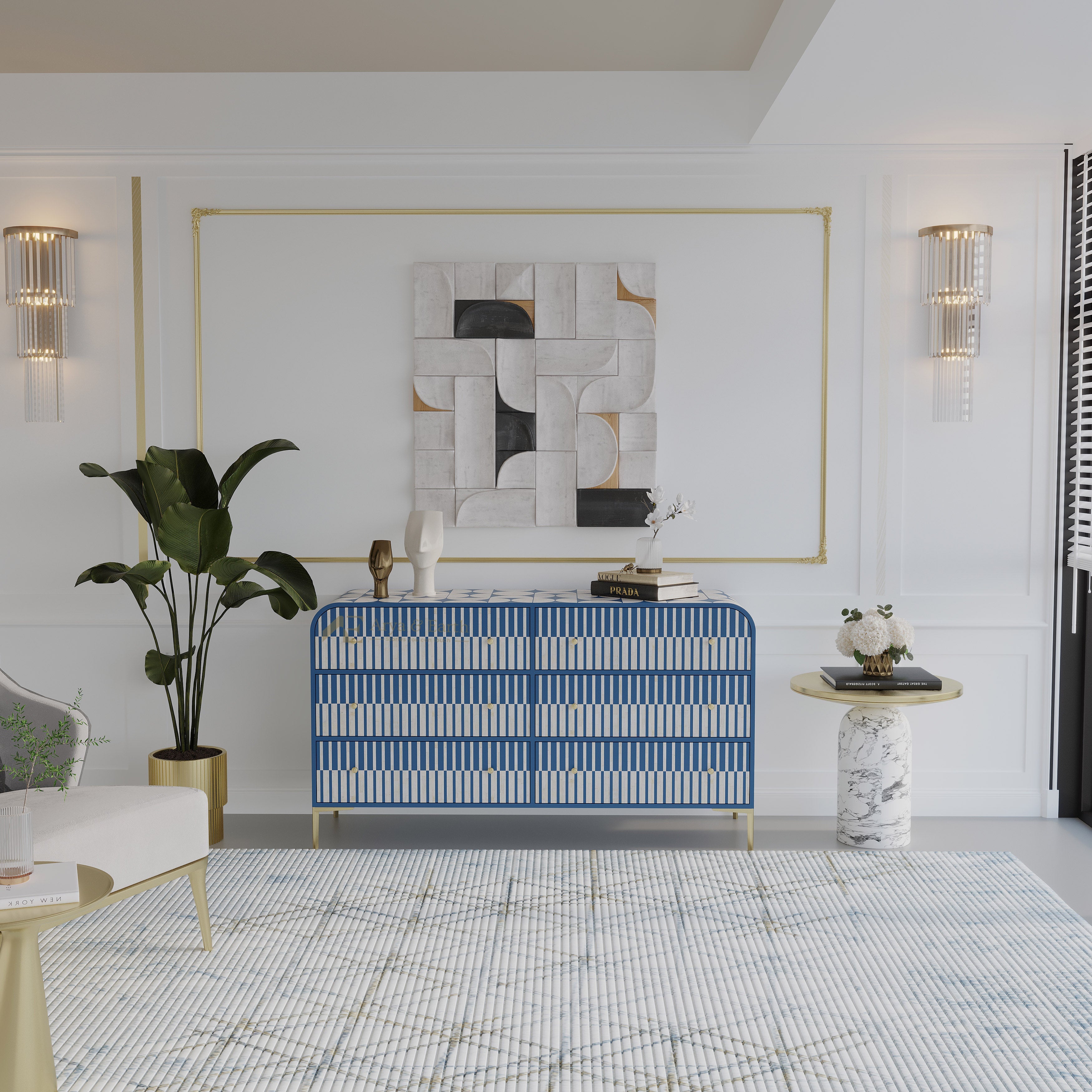 Bone Inlay Furniture
